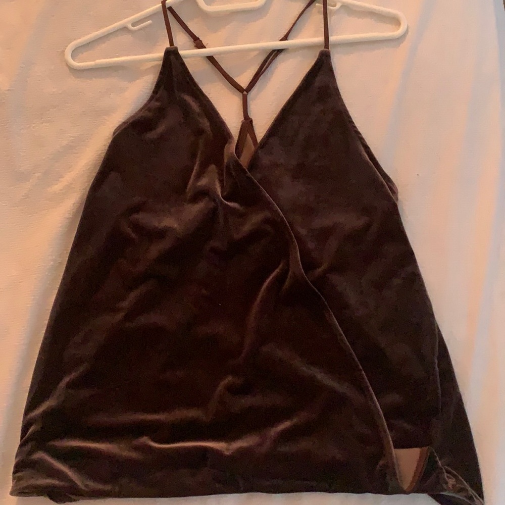 NSR velvet cami NWT